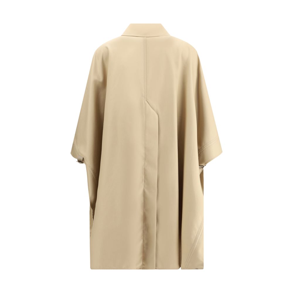 Max Mara Beige Cotton Coat by Max Mara outlet now on sale
