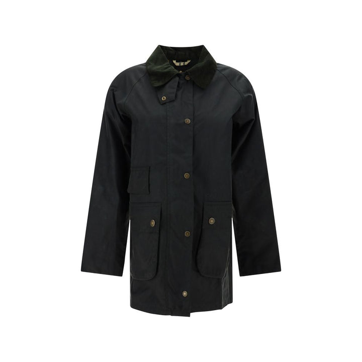Barbour Green Cotton Coat