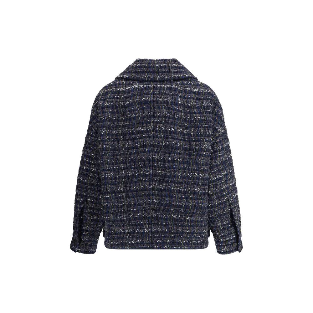 Missoni Blue Viscose Coat
