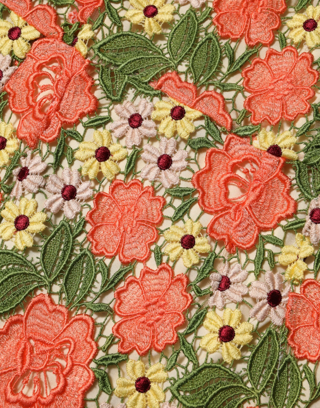 Dolce &amp; Gabbana Sample Sale Dolce &amp; Gabbana Multicolor Floral Embroidery Aline Mini Dress - | Designer outlet