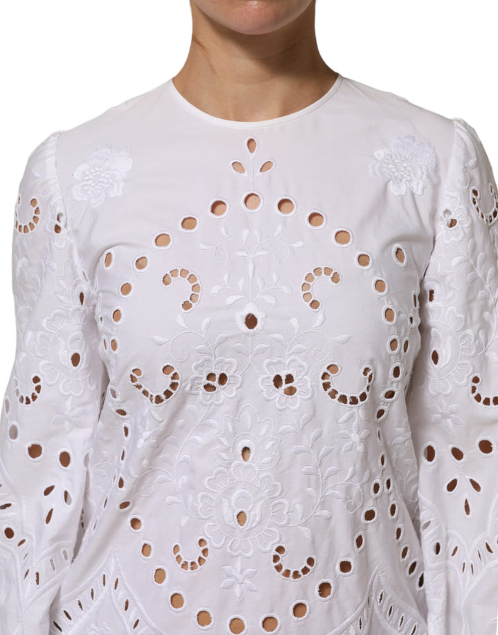 Dolce &amp; Gabbana Sample Sale Dolce &amp; Gabbana White Cut Out A-line Sheath Mini Dress - | Designer outlet