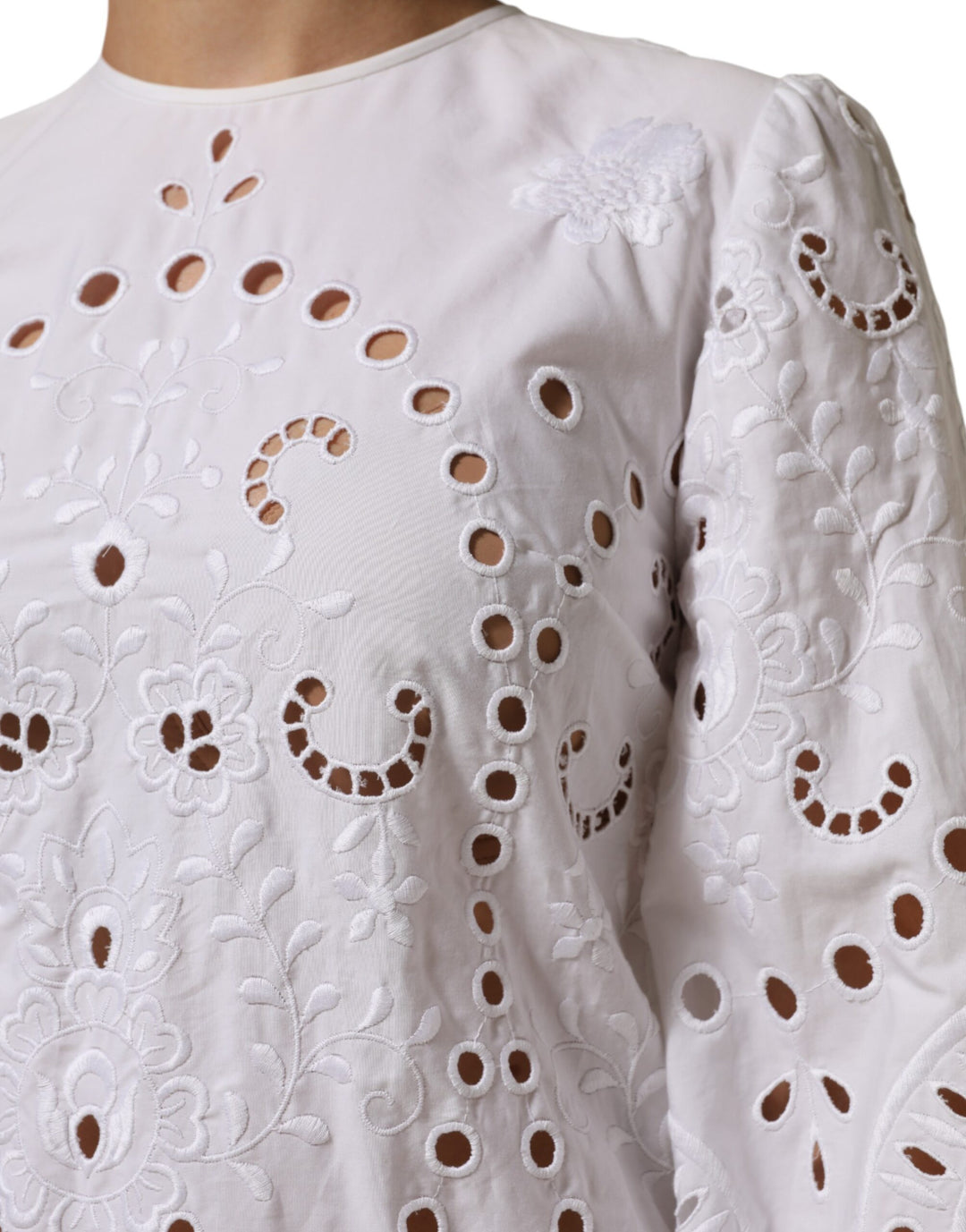 Dolce &amp; Gabbana Sample Sale Dolce &amp; Gabbana White Cut Out A-line Sheath Mini Dress - | Designer outlet