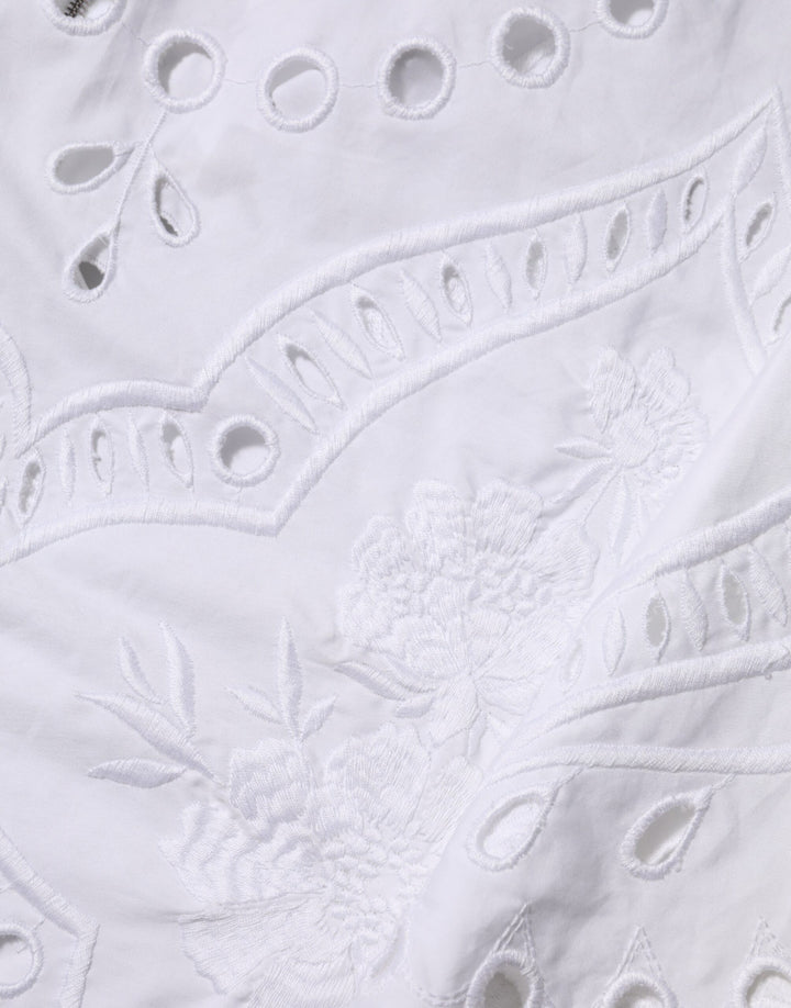 Dolce &amp; Gabbana Sample Sale Dolce &amp; Gabbana White Cut Out A-line Sheath Mini Dress - | Designer outlet