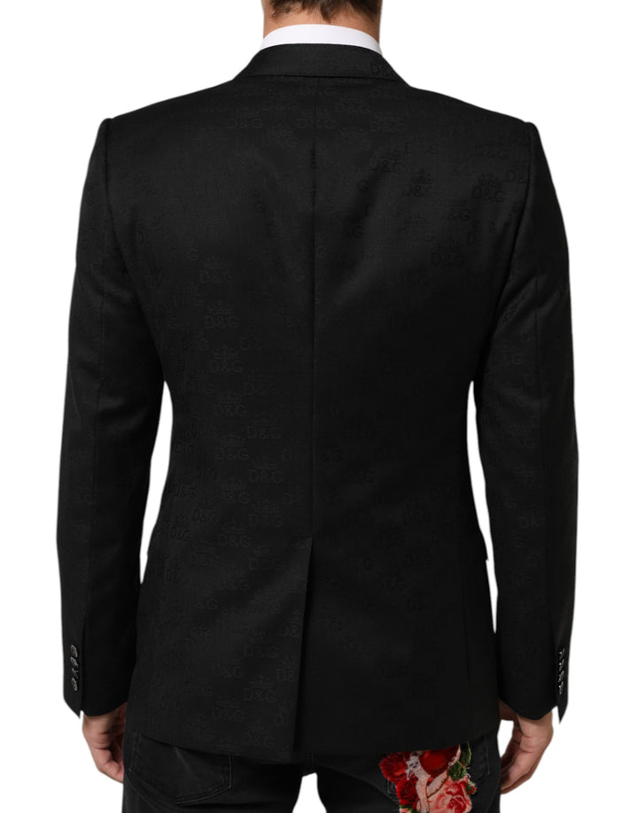 Dolce & Gabbana Black MARTINI 2 Buttons Suit Jacket Blazer by Dolce & Gabbana outlet now on sale