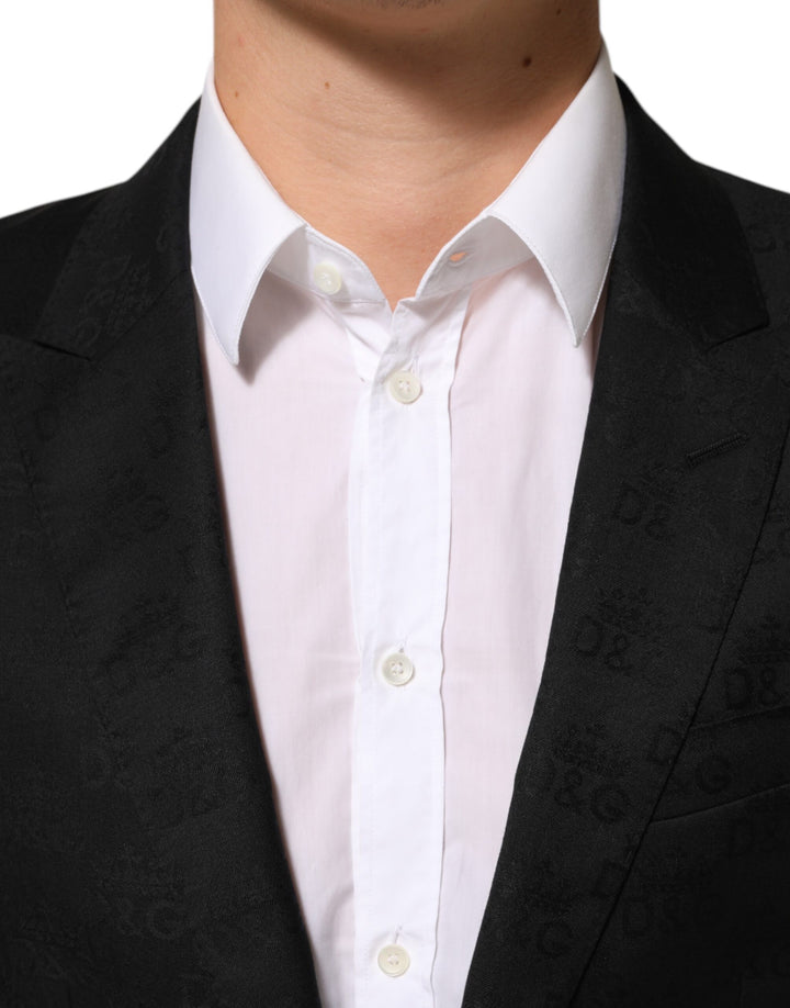 Dolce & Gabbana Black MARTINI 2 Buttons Suit Jacket Blazer by Dolce & Gabbana outlet now on sale