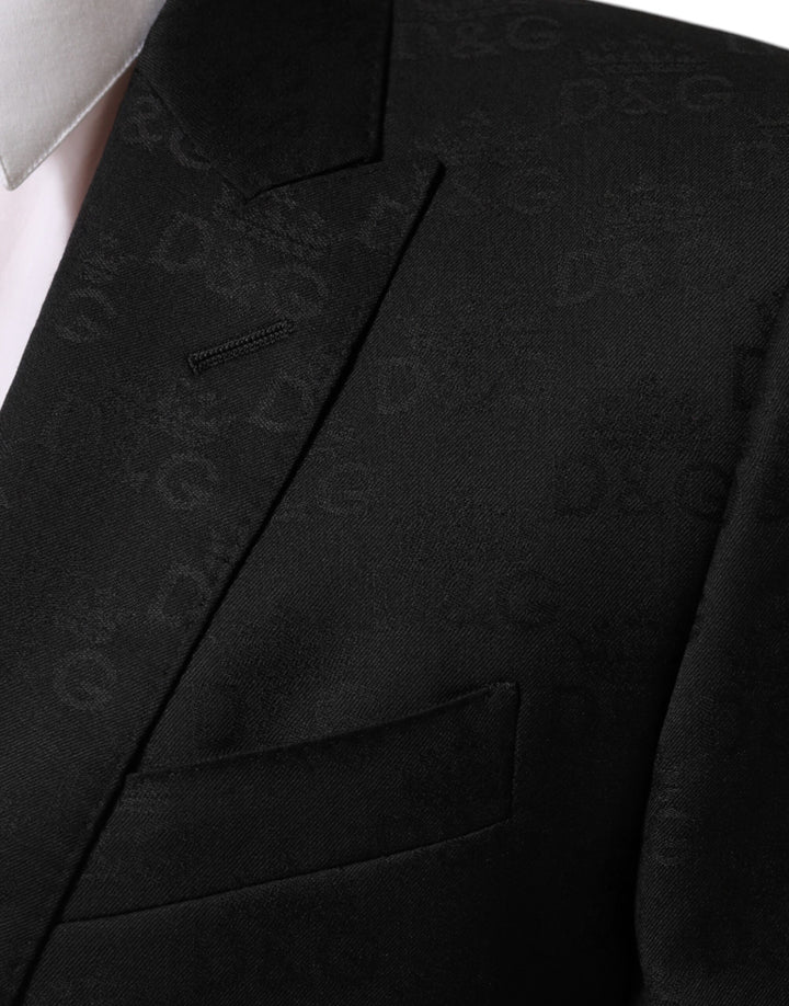 Dolce & Gabbana Black MARTINI 2 Buttons Suit Jacket Blazer by Dolce & Gabbana outlet now on sale
