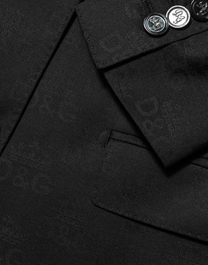 Dolce & Gabbana Black MARTINI 2 Buttons Suit Jacket Blazer by Dolce & Gabbana outlet now on sale