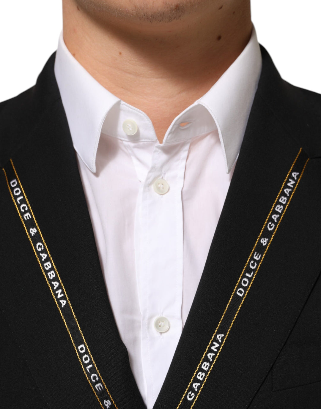 Dolce &amp; Gabbana Sample Sale Dolce &amp; Gabbana Black SICILIA Double Breasted Jacket Blazer - | Designer outlet
