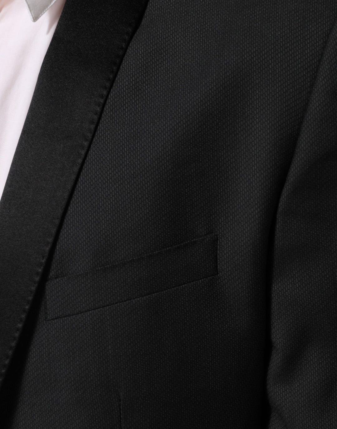 Dolce & Gabbana Black Wool GOLD 1 Button Suit Coat Blazer by Dolce & Gabbana outlet now on sale