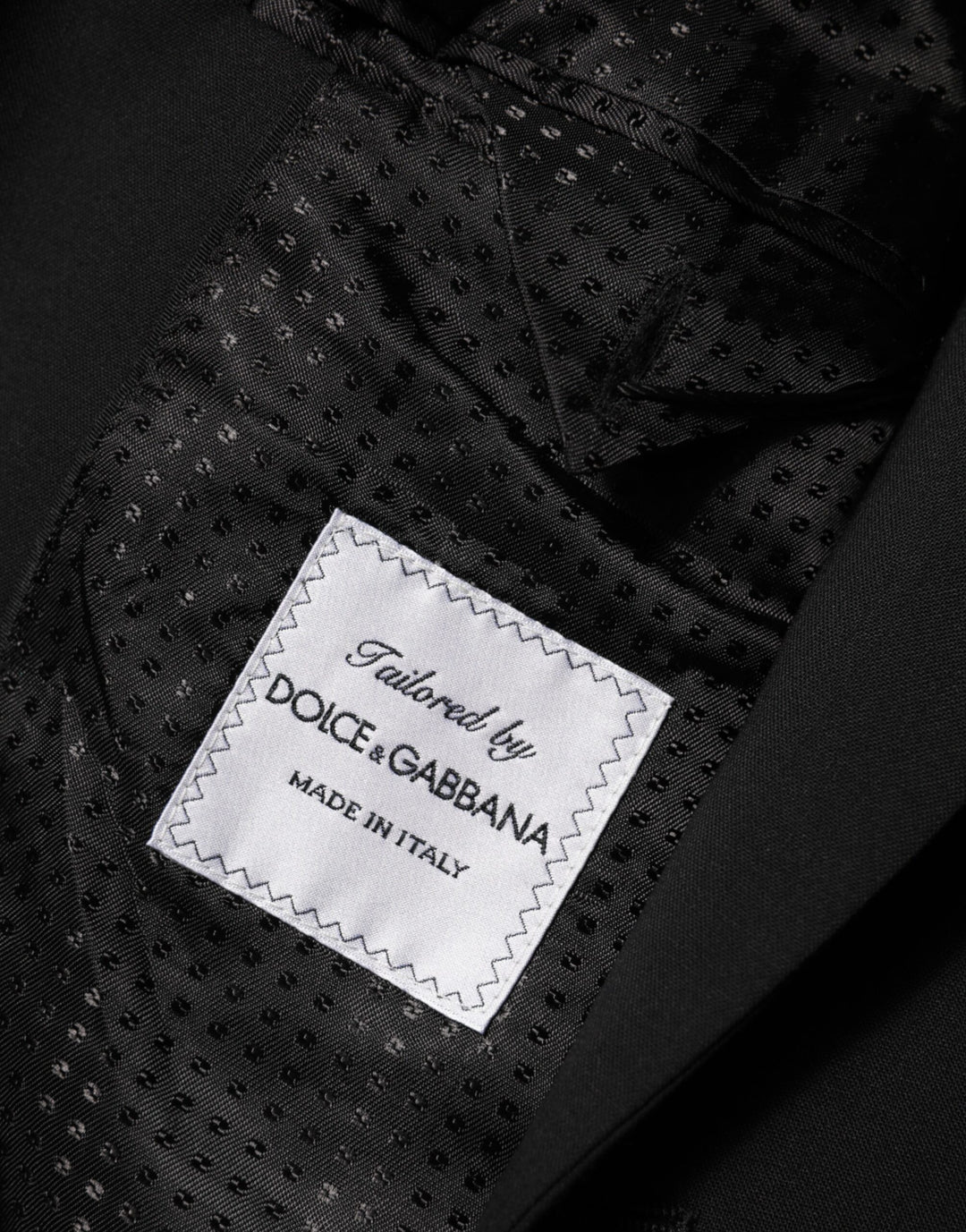 Dolce &amp; Gabbana Sample Sale Dolce &amp; Gabbana Black Wool 2 Buttons Suit Men Jacket Blazer - | Designer outlet