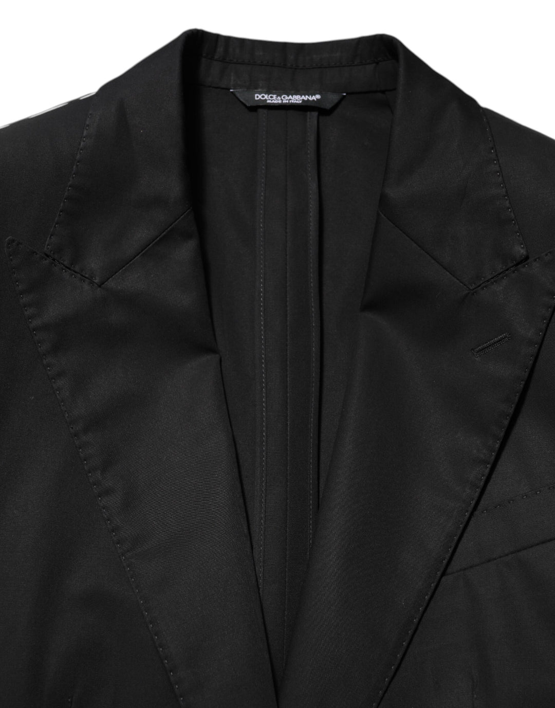 Dolce &amp; Gabbana Sample Sale Dolce &amp; Gabbana Black Wool 2 Buttons Suit Men Jacket Blazer - | Designer outlet