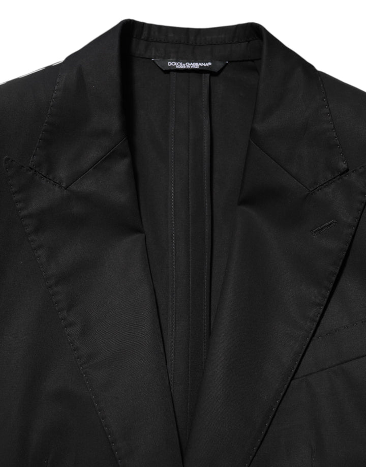 Dolce &amp; Gabbana Sample Sale Dolce &amp; Gabbana Black Wool 2 Buttons Suit Men Jacket Blazer - | Designer outlet