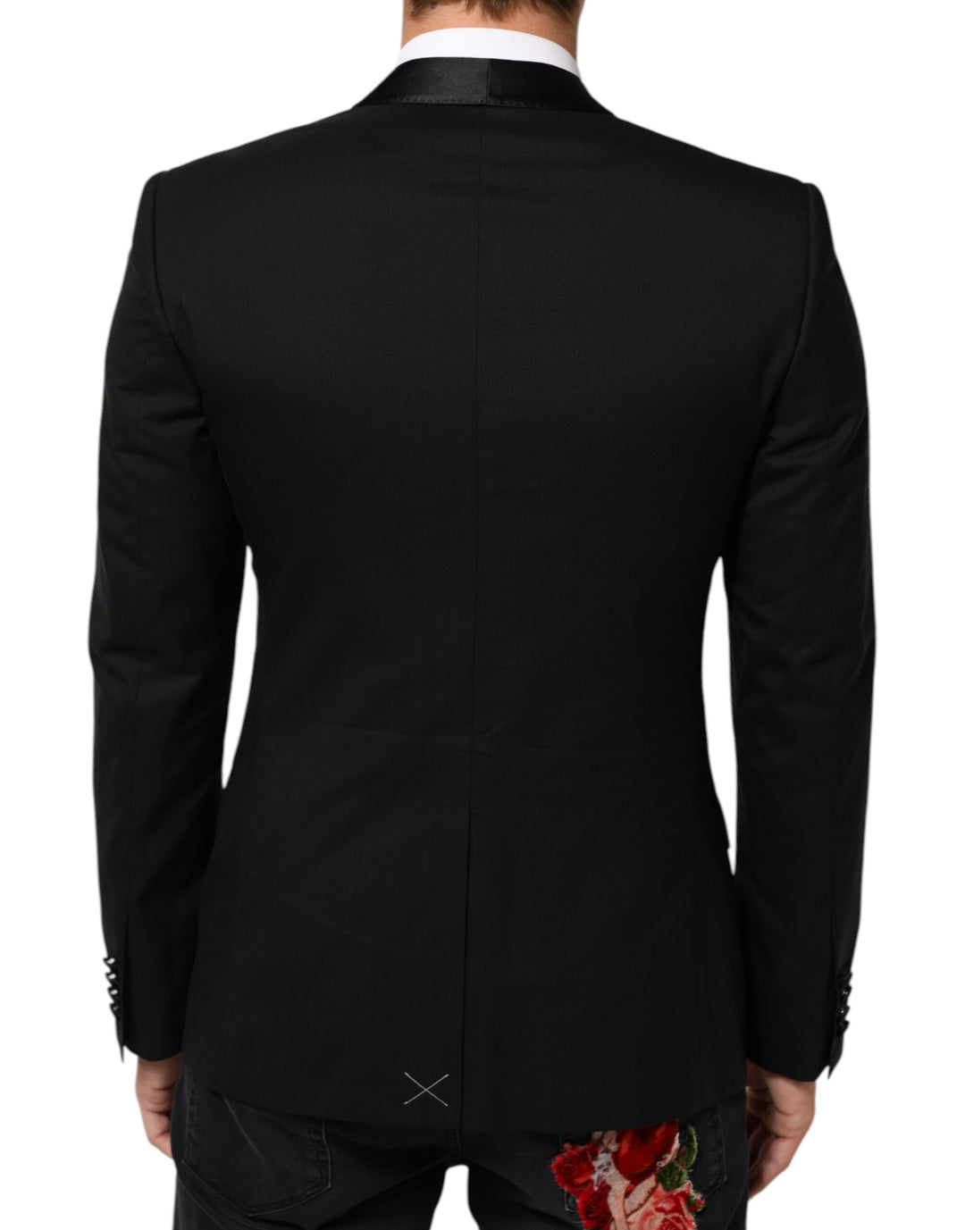 Dolce &amp; Gabbana Sample Sale Dolce &amp; Gabbana Black MARTINI 1 Button Suit Jacket Blazer - | Designer outlet