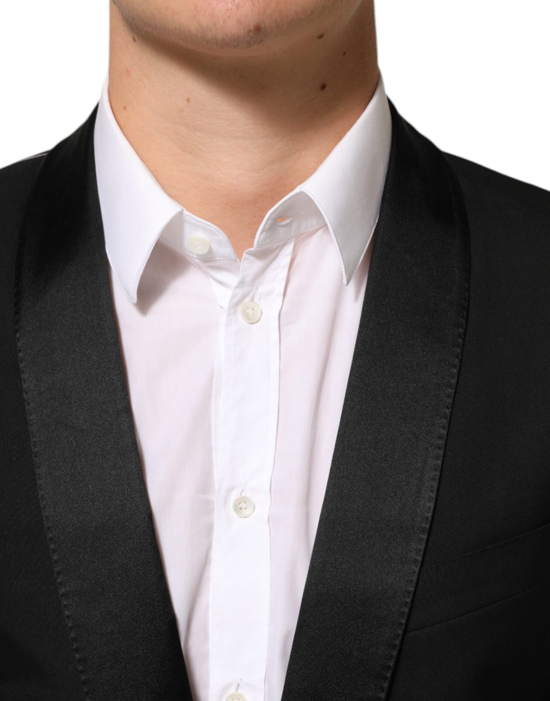 Dolce &amp; Gabbana Sample Sale Dolce &amp; Gabbana Black MARTINI 1 Button Suit Jacket Blazer - | Designer outlet