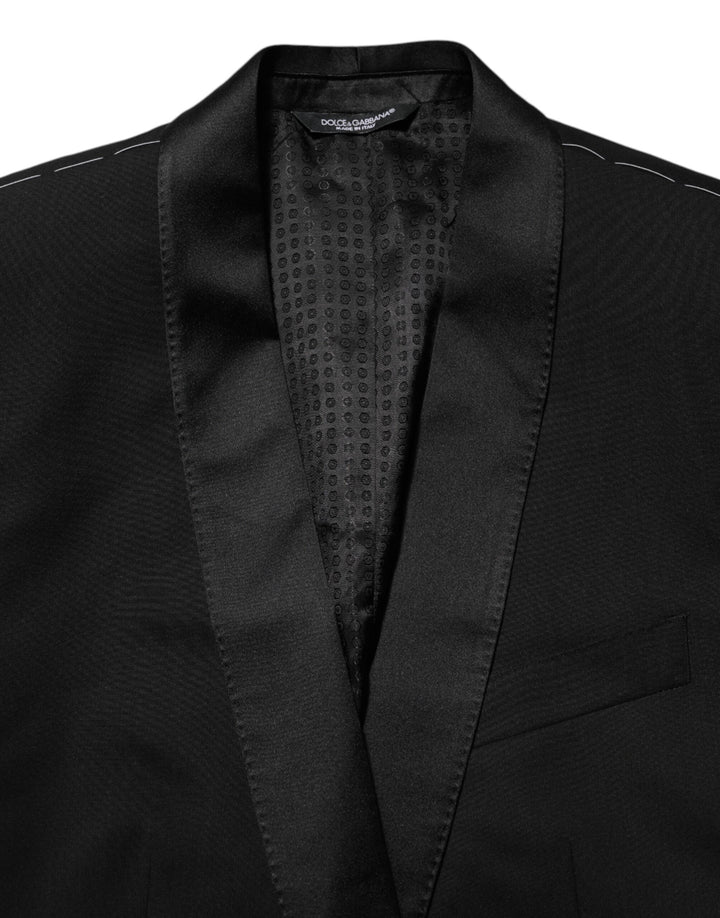 Dolce &amp; Gabbana Sample Sale Dolce &amp; Gabbana Black MARTINI 1 Button Suit Jacket Blazer - | Designer outlet