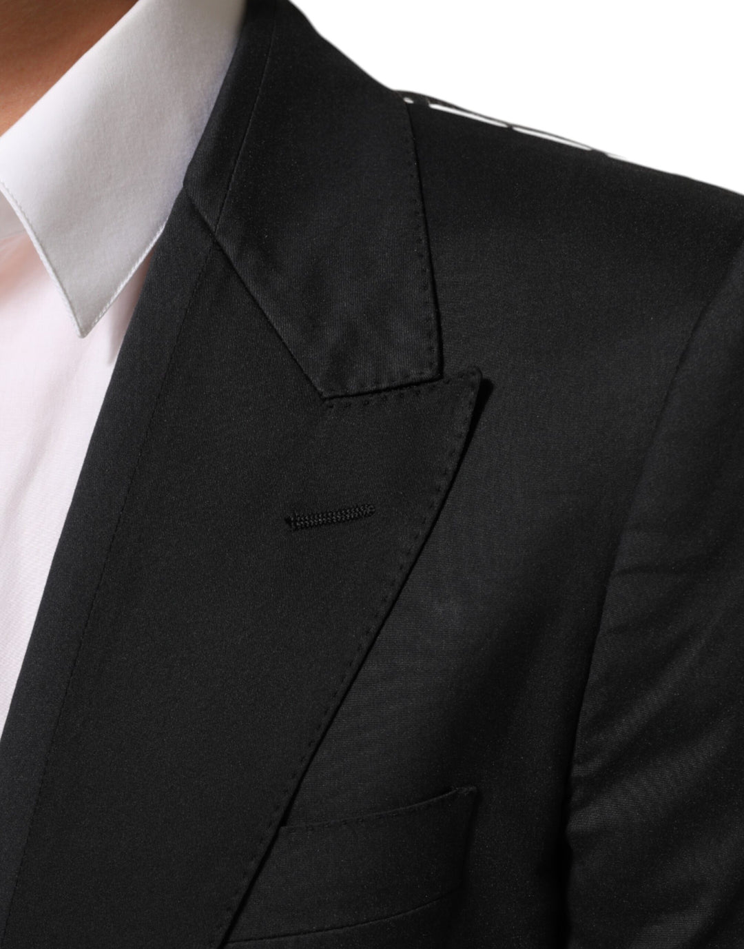 Dolce & Gabbana Black Cotton 2 Buttons Suit Jacket Blazer by Dolce & Gabbana outlet now on sale