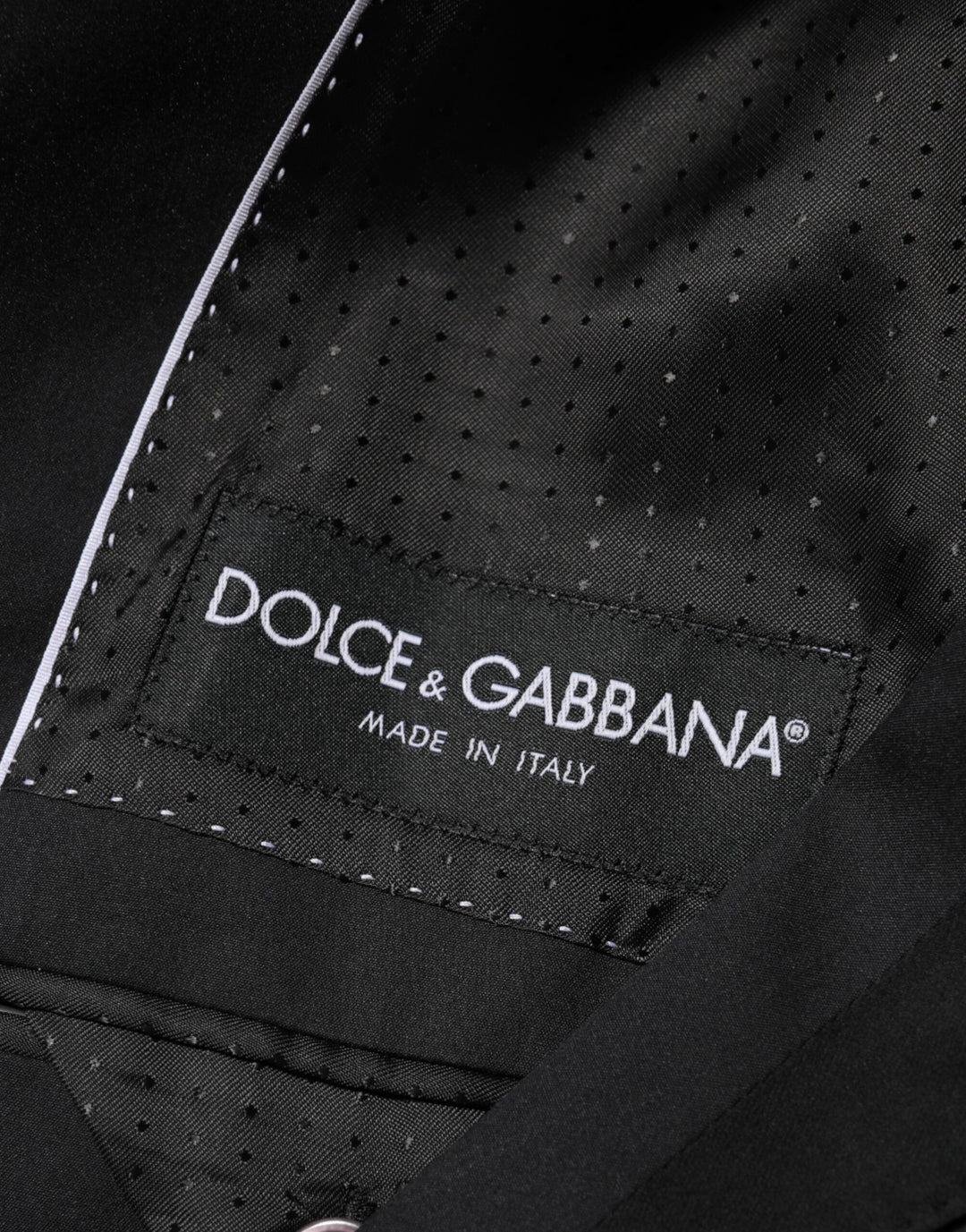 Dolce & Gabbana Black Cotton 2 Buttons Suit Jacket Blazer by Dolce & Gabbana outlet now on sale