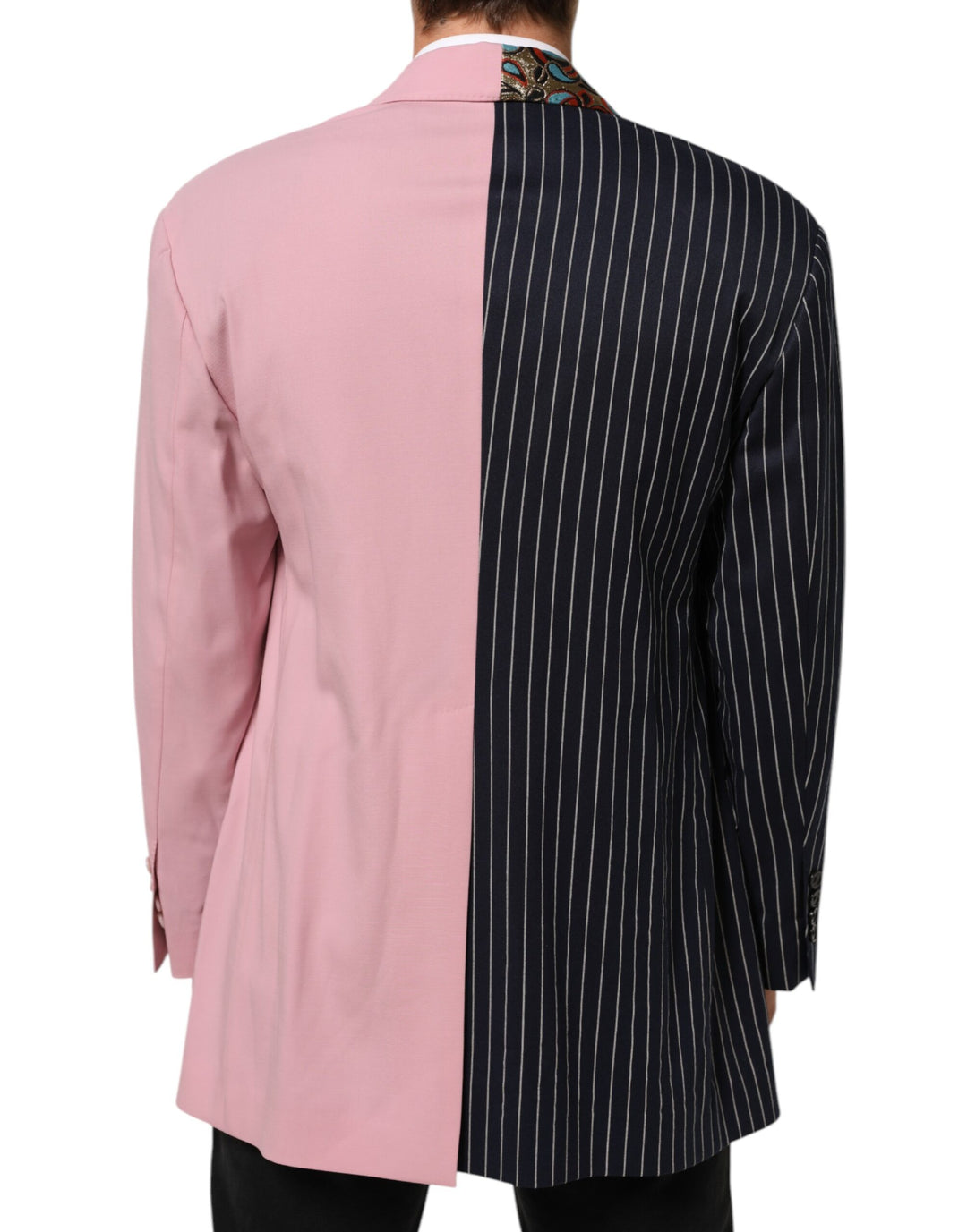 Dolce &amp; Gabbana Sample Sale Dolce &amp; Gabbana Multicolor Patchwork Single Breasted Jacket Blazer - | Designer outlet
