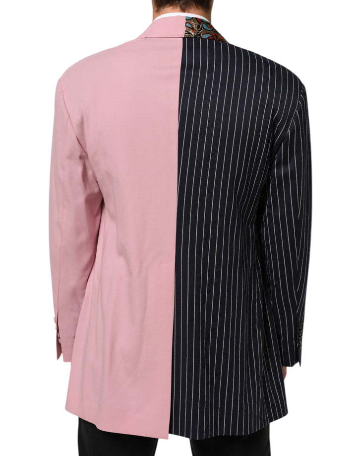 Dolce &amp; Gabbana Sample Sale Dolce &amp; Gabbana Multicolor Patchwork Single Breasted Jacket Blazer - | Designer outlet