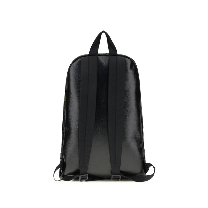 Balenciaga Explorer Backpack with printed stickers