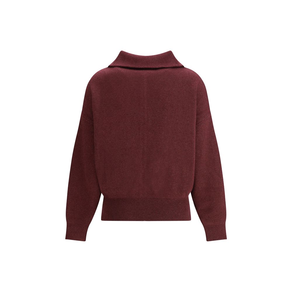 Marant Etoile Bordeaux Cotton Cardigan by Marant Etoile outlet now on sale