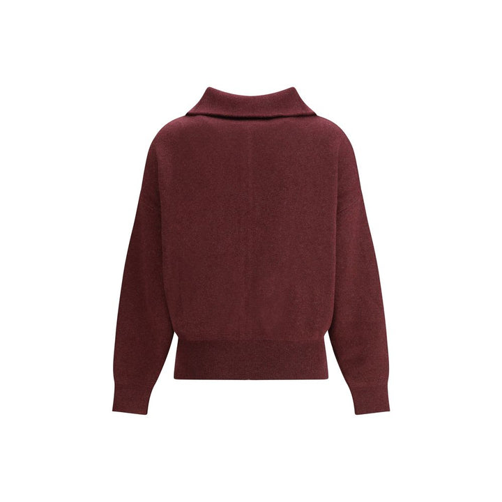Marant Etoile Bordeaux Cotton Cardigan by Marant Etoile outlet now on sale