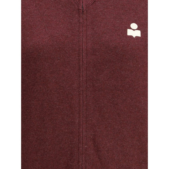 Marant Etoile Bordeaux Cotton Cardigan by Marant Etoile outlet now on sale