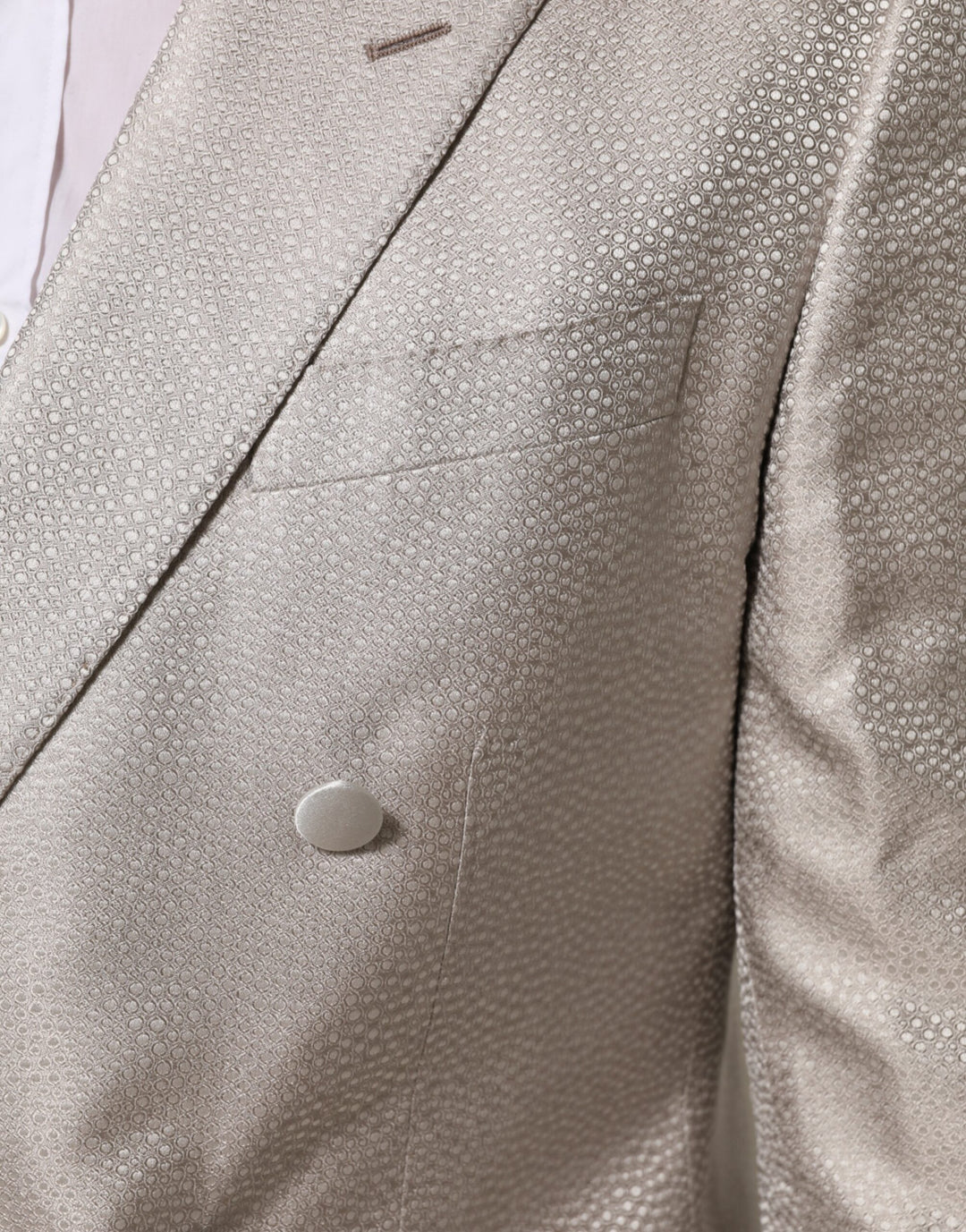 Dolce & Gabbana Beige MARTINI Double-Breasted Suit Blazer by Dolce & Gabbana outlet now on sale