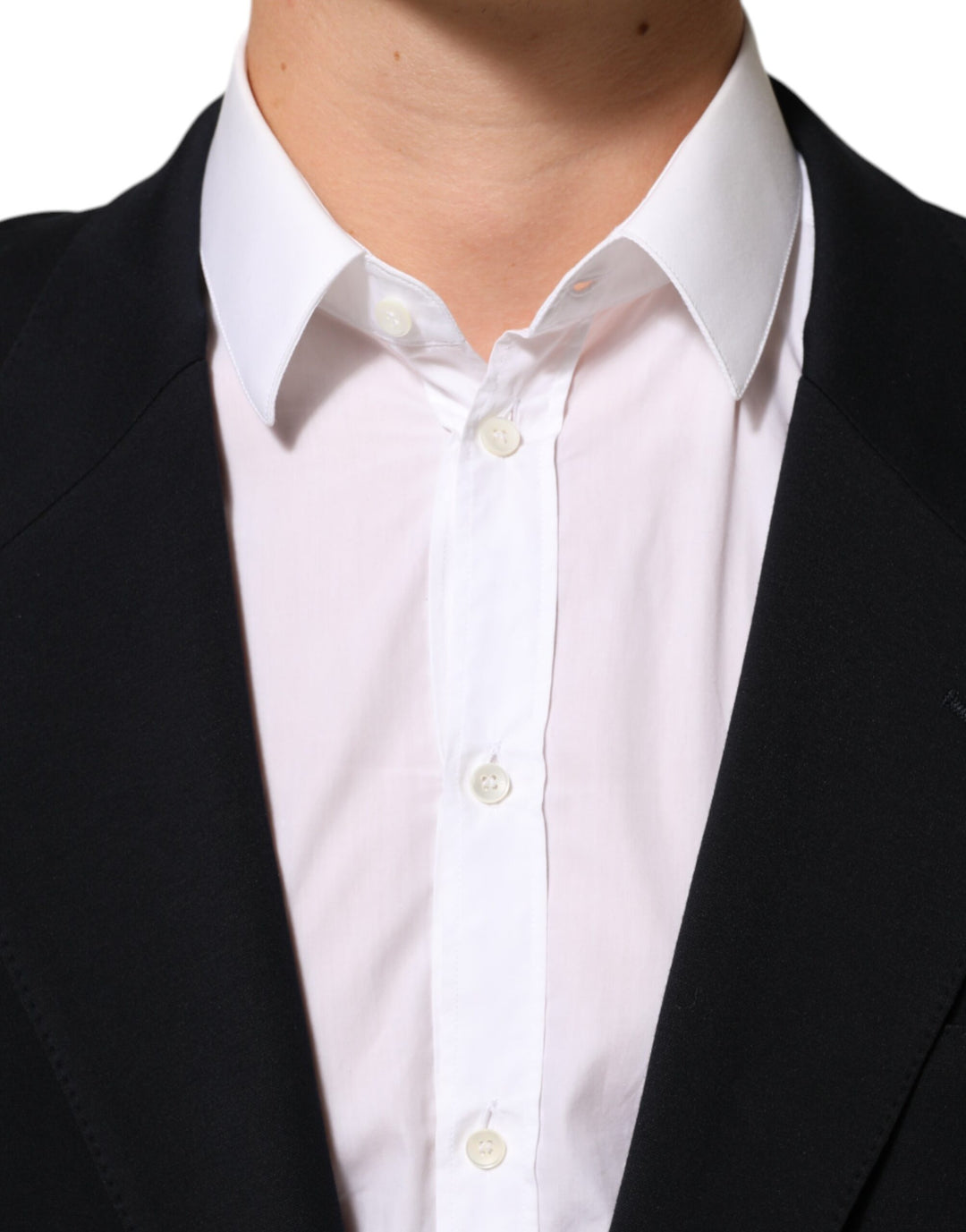 Dolce & Gabbana Black Viscose 2 Buttons Suit Jacket Blazer by Dolce & Gabbana outlet now on sale