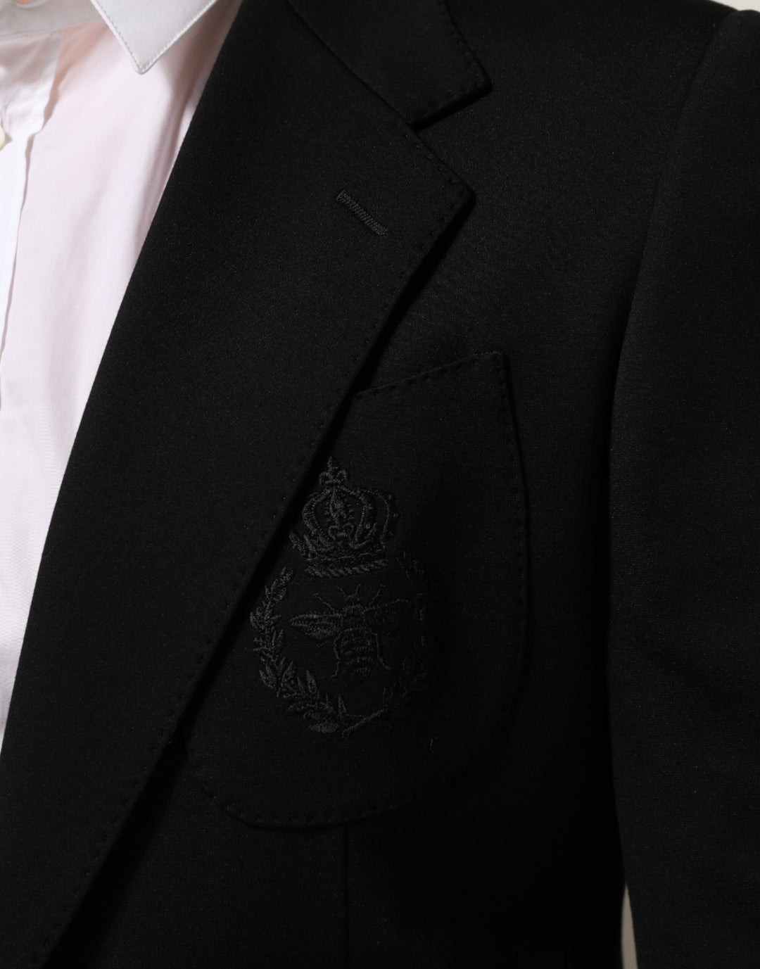 Dolce & Gabbana Black Viscose 2 Buttons Suit Jacket Blazer by Dolce & Gabbana outlet now on sale