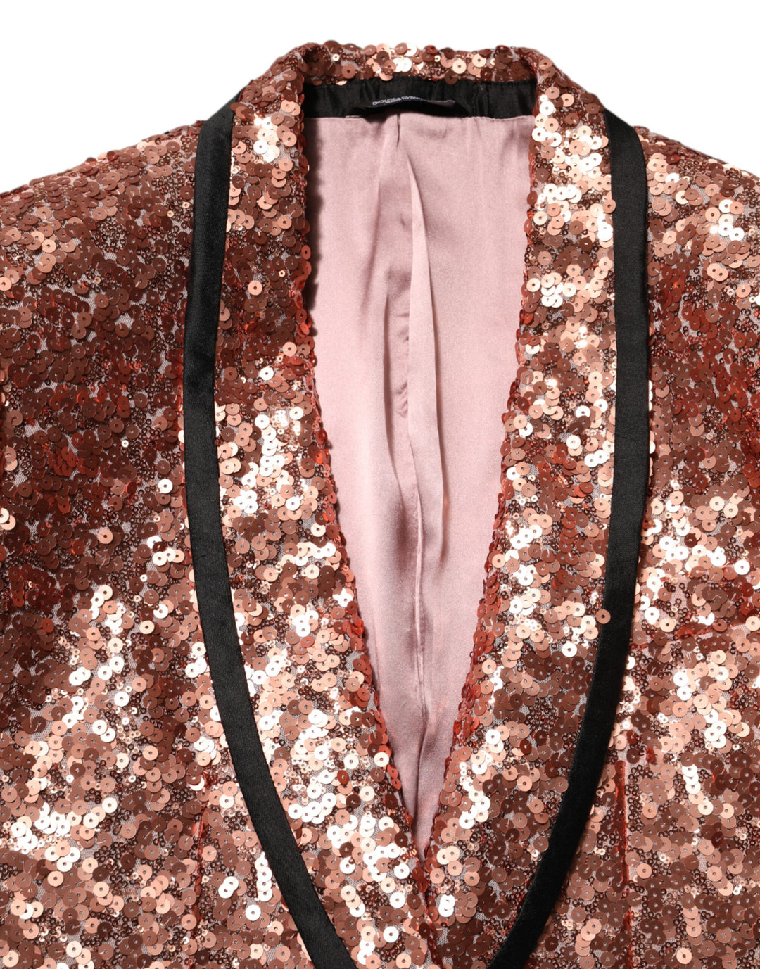 Dolce & Gabbana Pink Sequin SICILIA 1 Button Men Suit Blazer by Dolce & Gabbana outlet now on sale