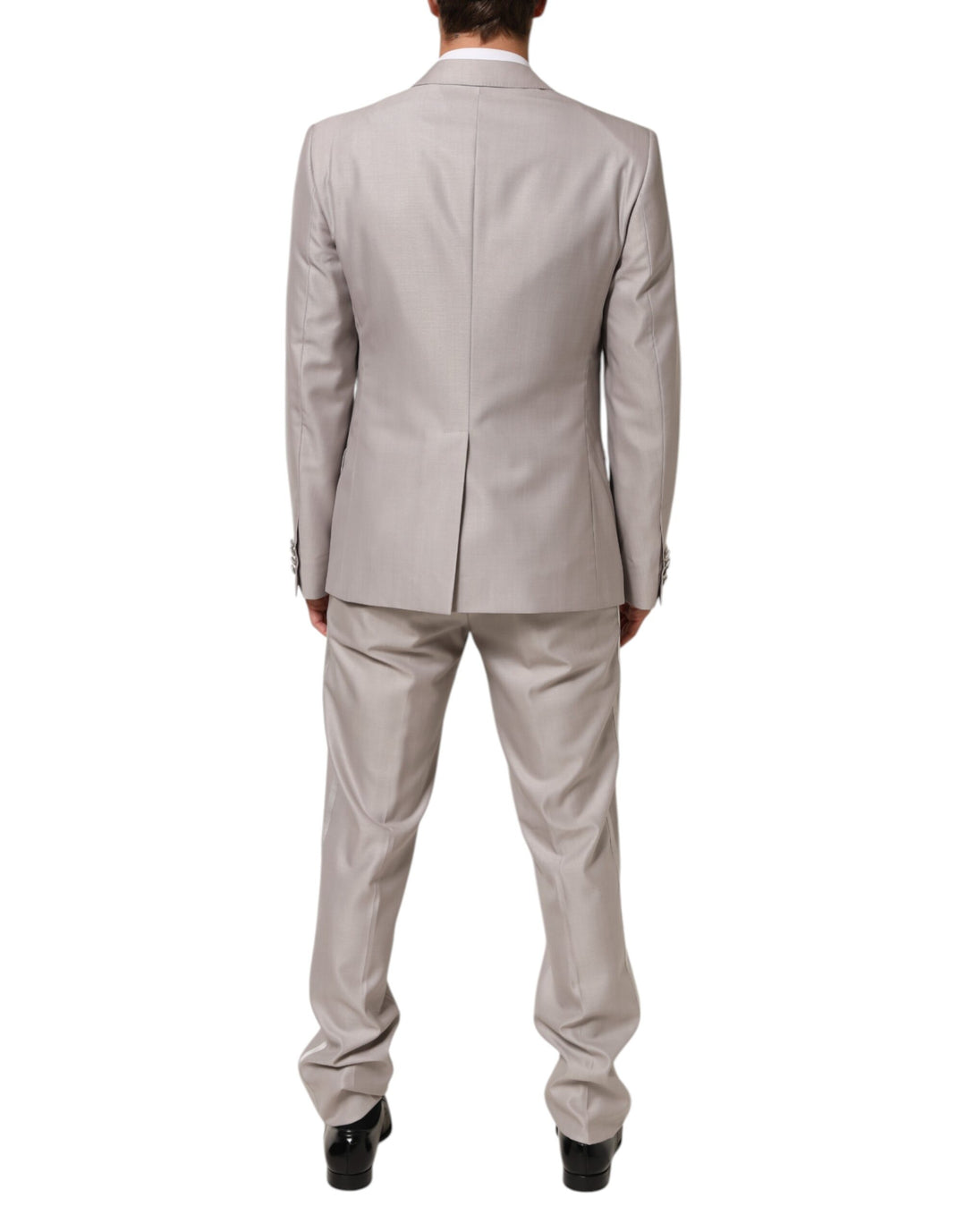 Dolce & Gabbana Light Gray Wool 2 Piece MARTINI Formal Suit by Dolce & Gabbana outlet now on sale