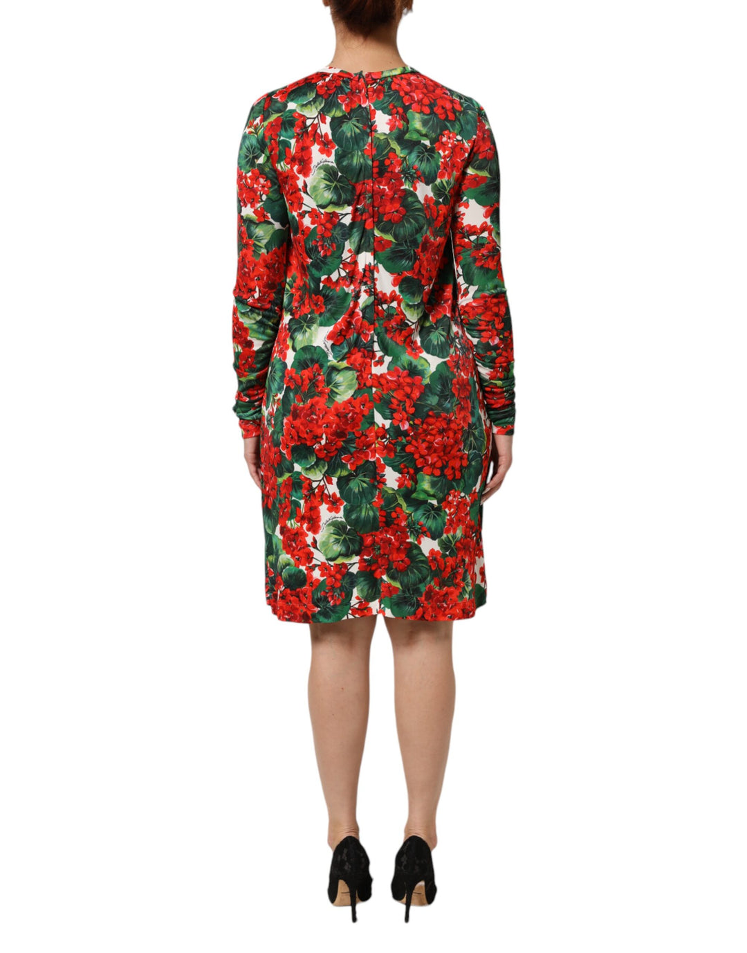 Dolce &amp; Gabbana Sample Sale Dolce &amp; Gabbana Multicolor Floral Short Portofino Dress - | Designer outlet
