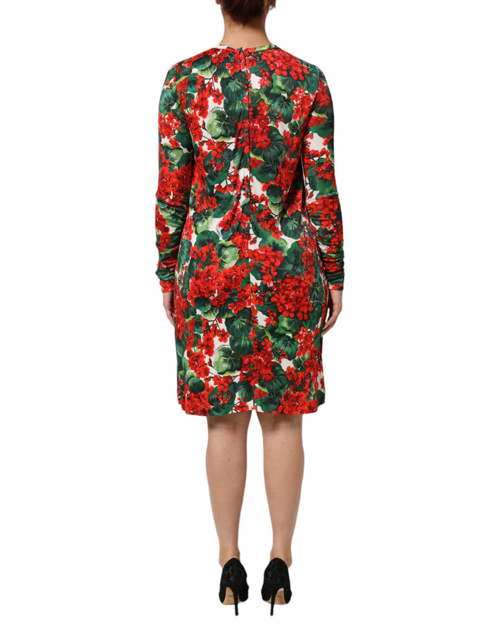 Dolce &amp; Gabbana Sample Sale Dolce &amp; Gabbana Multicolor Floral Short Portofino Dress - | Designer outlet