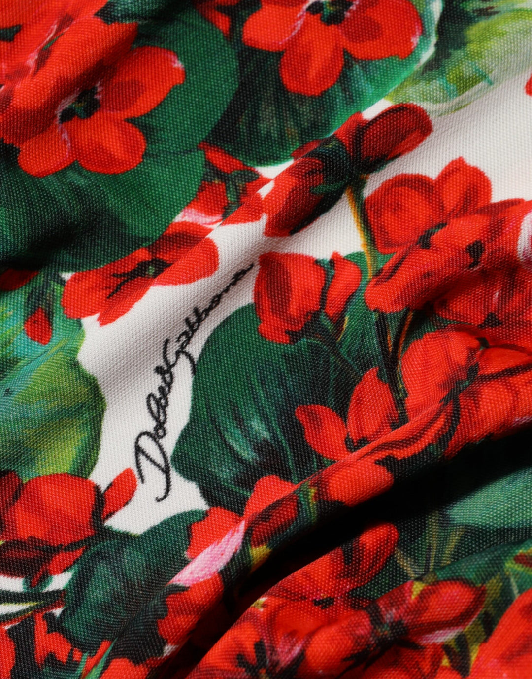 Dolce &amp; Gabbana Sample Sale Dolce &amp; Gabbana Multicolor Floral Short Portofino Dress - | Designer outlet
