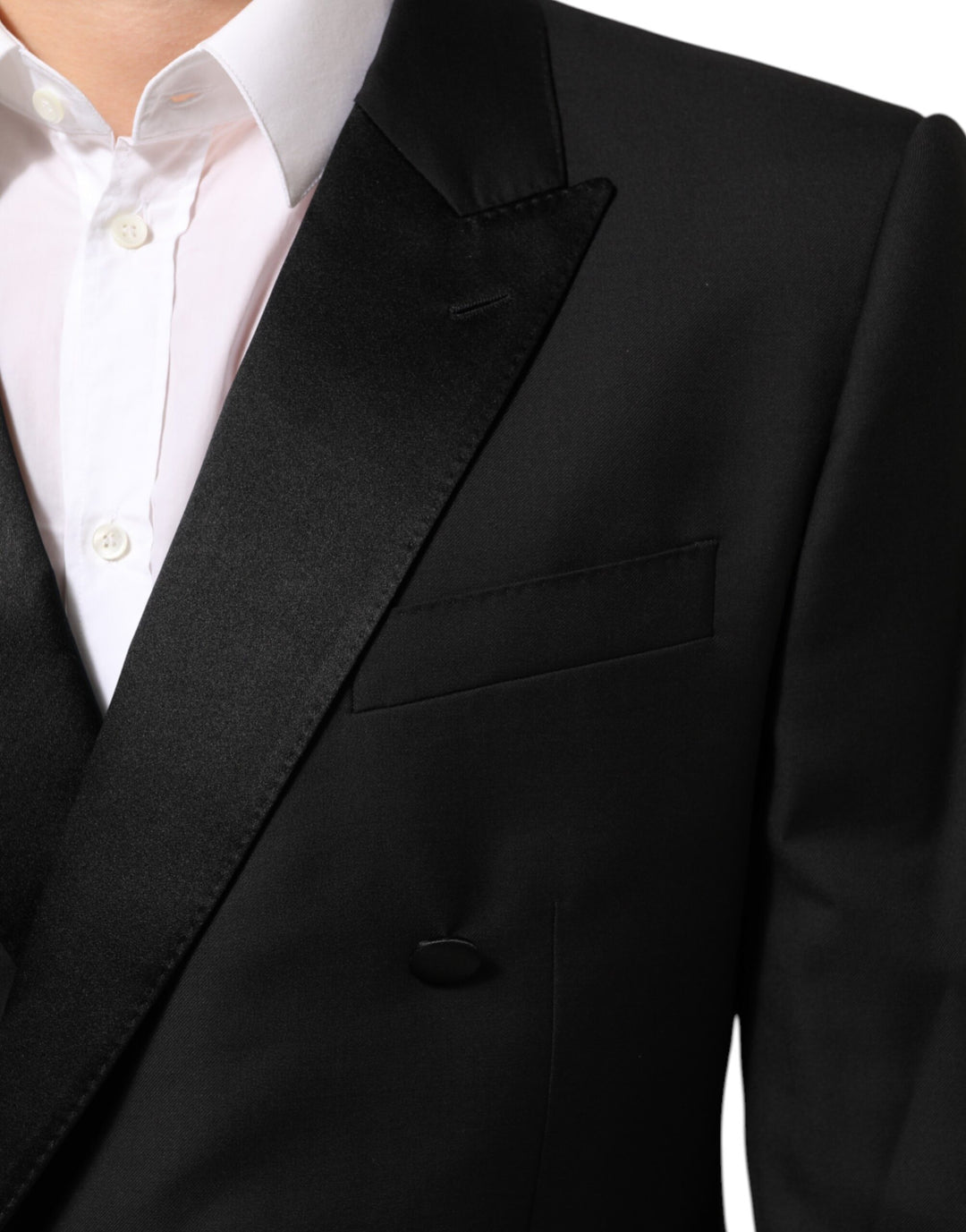 Dolce &amp; Gabbana Sample Sale Dolce &amp; Gabbana Black MARTINI Double-Breasted Suit Blazer - | Designer outlet