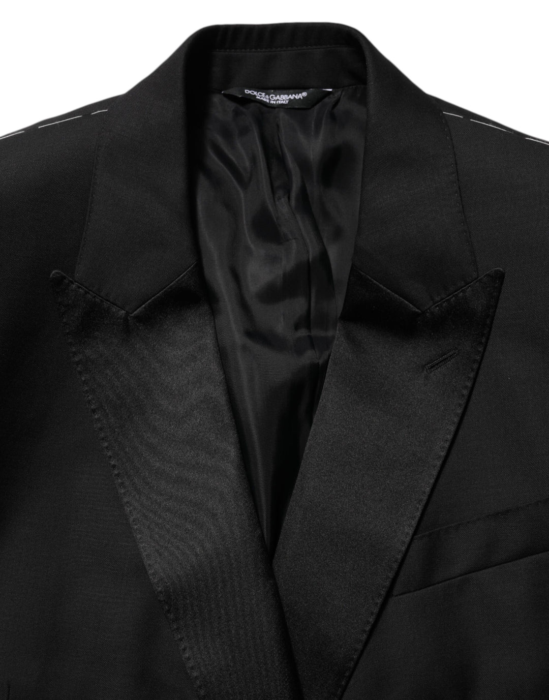 Dolce &amp; Gabbana Sample Sale Dolce &amp; Gabbana Black MARTINI Double-Breasted Suit Blazer - | Designer outlet