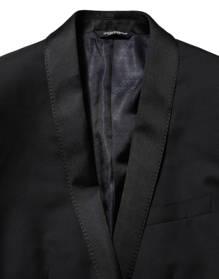 Dolce & Gabbana Black GOLD 1 Button Suit Jacket Men Blazer by Dolce & Gabbana outlet now on sale