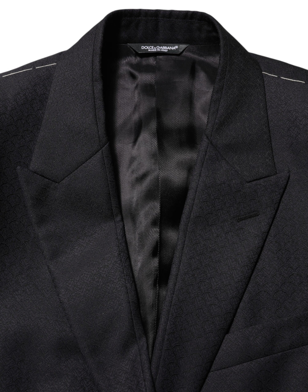 Dolce & Gabbana Black Wool 2 Buttons Suit Jacket Men Blazer by Dolce & Gabbana outlet now on sale