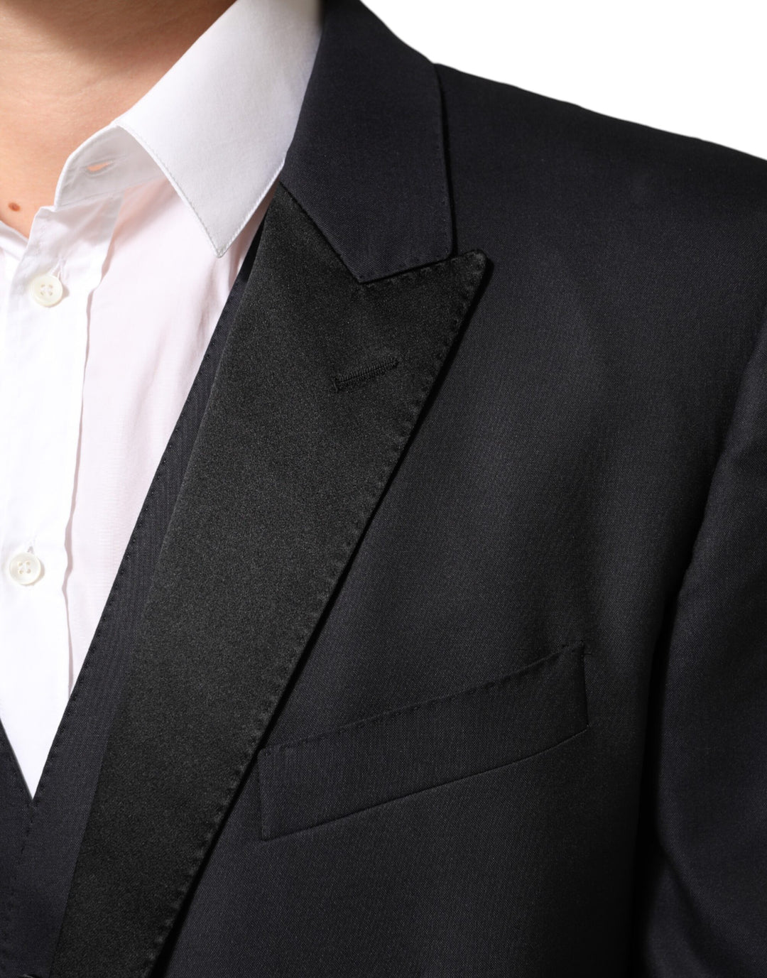 Dolce & Gabbana Black MARTINI 2 Buttons Suit 3 Piece Suit by Dolce & Gabbana outlet now on sale