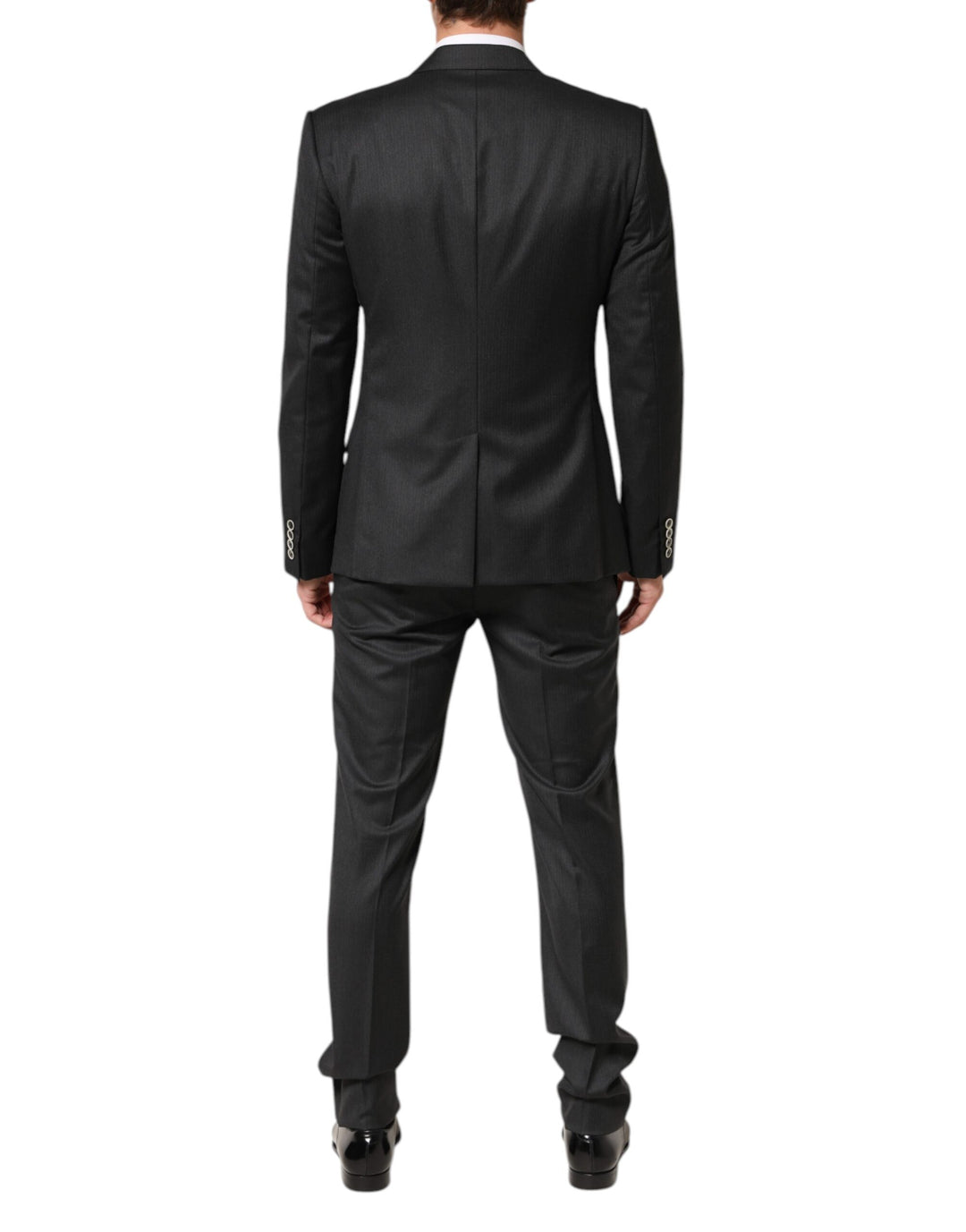 Dolce & Gabbana Black MARTINI 2 Buttons Suit 3 Piece Suit by Dolce & Gabbana outlet now on sale