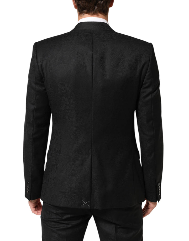 Dolce & Gabbana Black MARTINI 2 Buttons Suit 3 Piece Suit by Dolce & Gabbana outlet now on sale