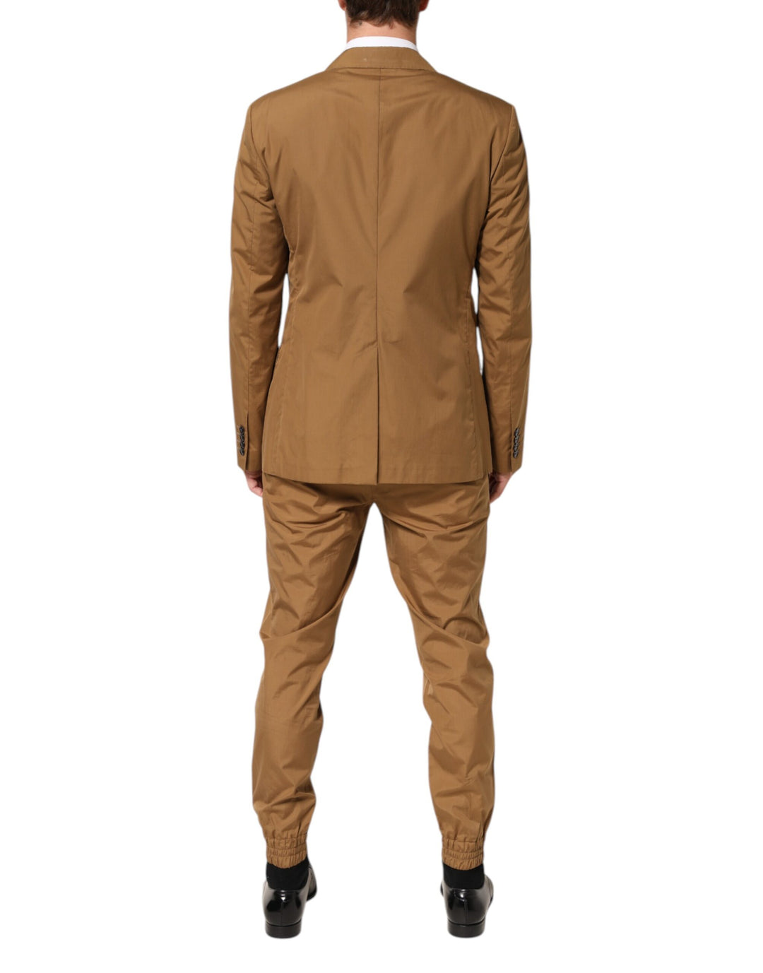 Dolce & Gabbana Brown TAORMINA Double-Breasted 2 Piece Suit by Dolce & Gabbana outlet now on sale