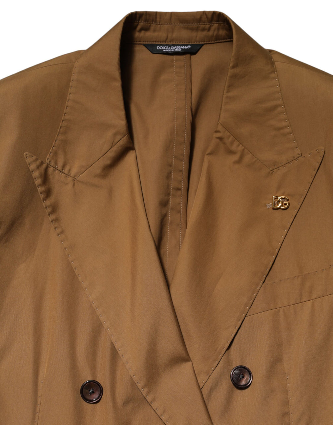 Dolce & Gabbana Brown TAORMINA Double-Breasted 2 Piece Suit by Dolce & Gabbana outlet now on sale