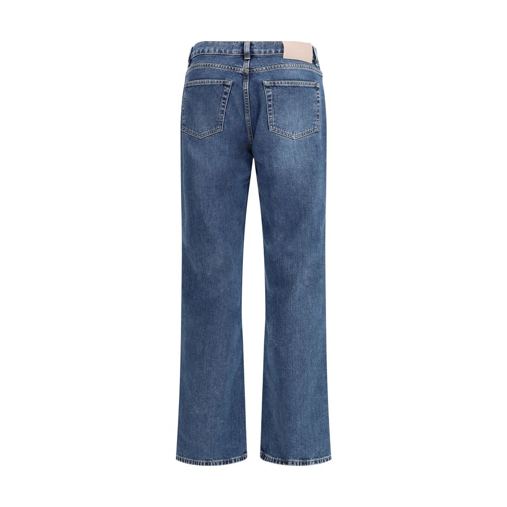 Our Legacy Blue Cotton Bootcut Jeans by Our Legacy outlet now on sale