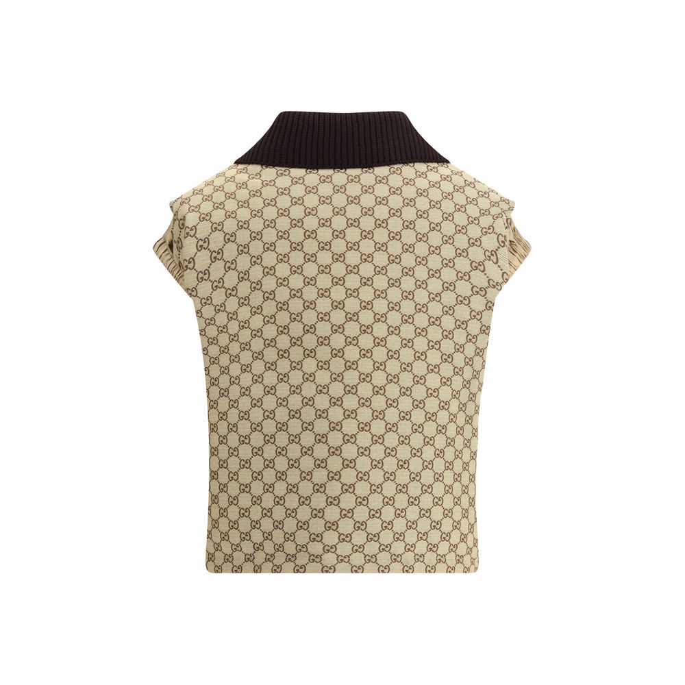 Gucci Bomber Gilet with single front pocket