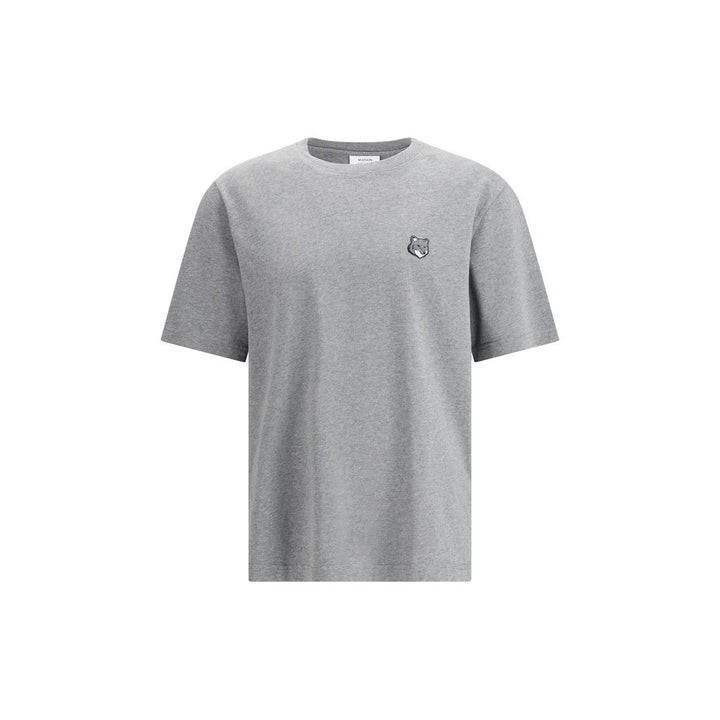Maison Kitsuné Gray Cotton T-Shirt