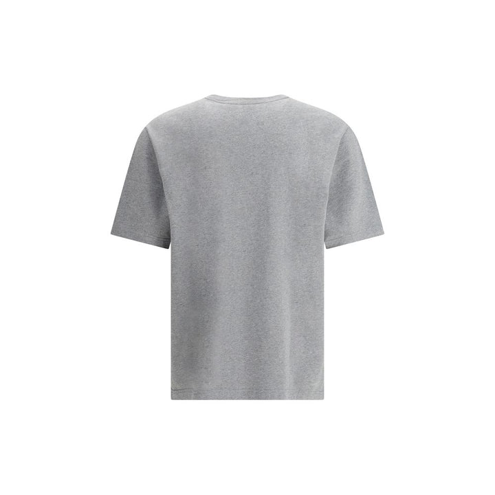 Maison Kitsuné Gray Cotton T-Shirt