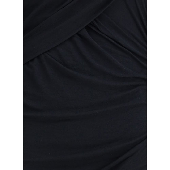 Marant Etoile Black Modal Casual Dress