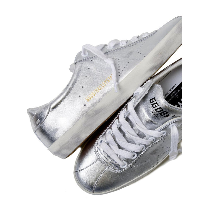 Golden Goose Gray Leather Sneaker